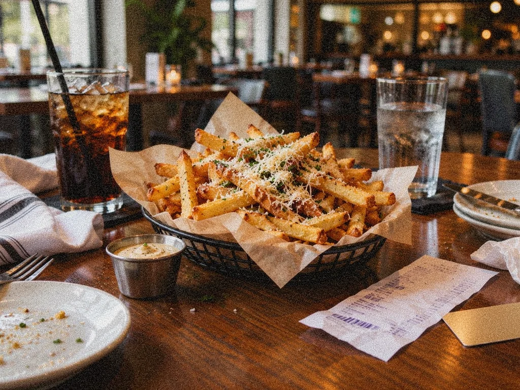 Mom Complains About Truffle Fries She Got for Free cover image
